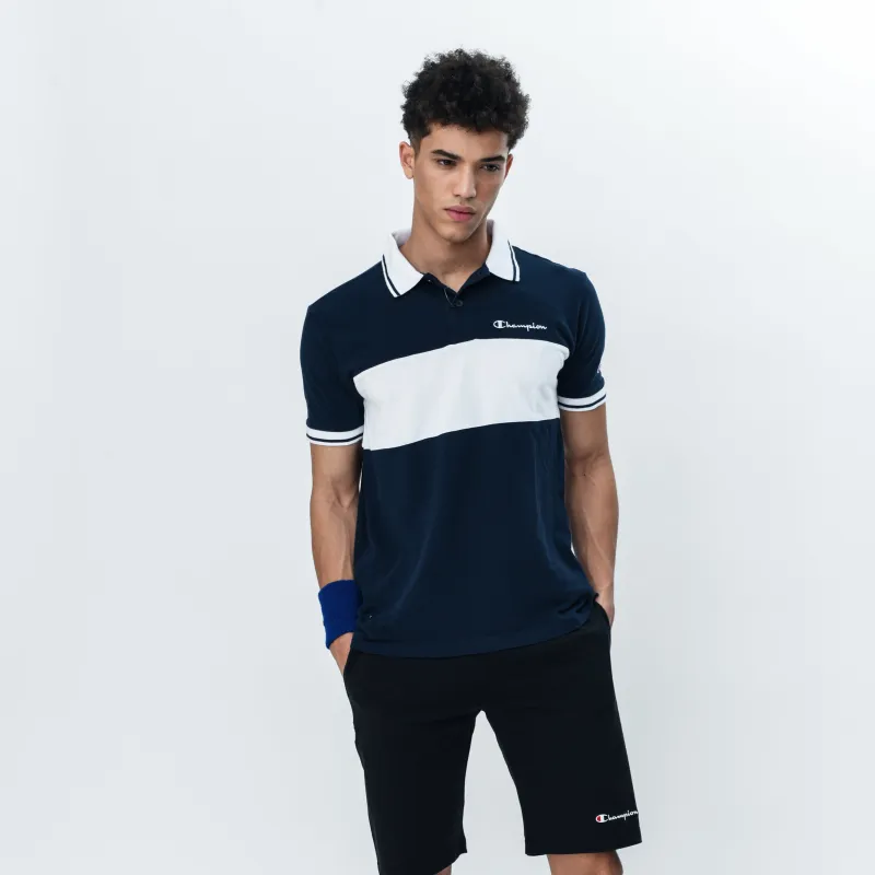 Champion Polo Shirts Men Navy Blue-1