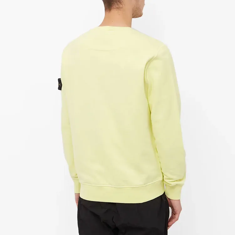 STONE ISLAND Sweatshirt Men's Lemon Yellow-2