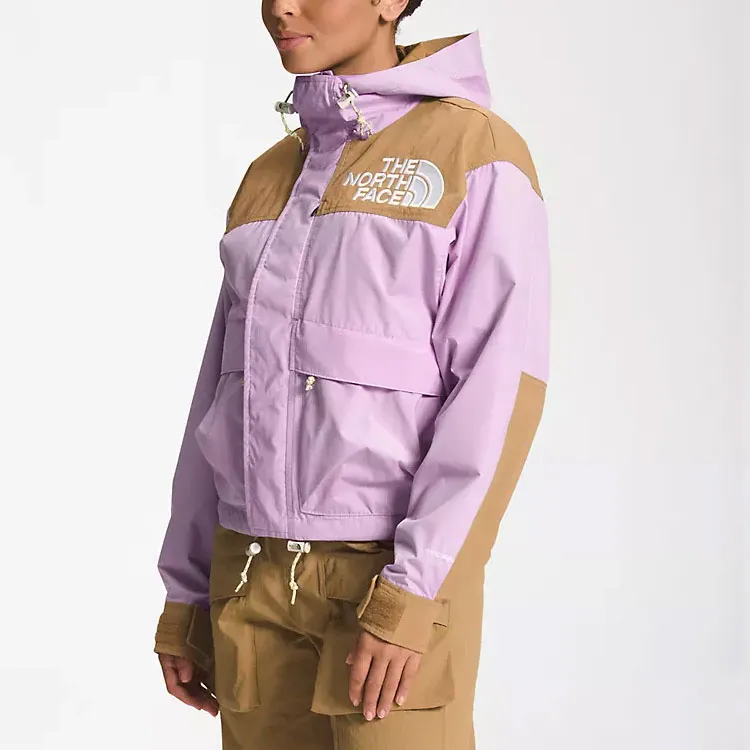 THE NORTH FACE Low Fi Hi Tek SS23 Waterproof And Windproof To Keep Warm Windbreaker Jacket Women's Pink-3