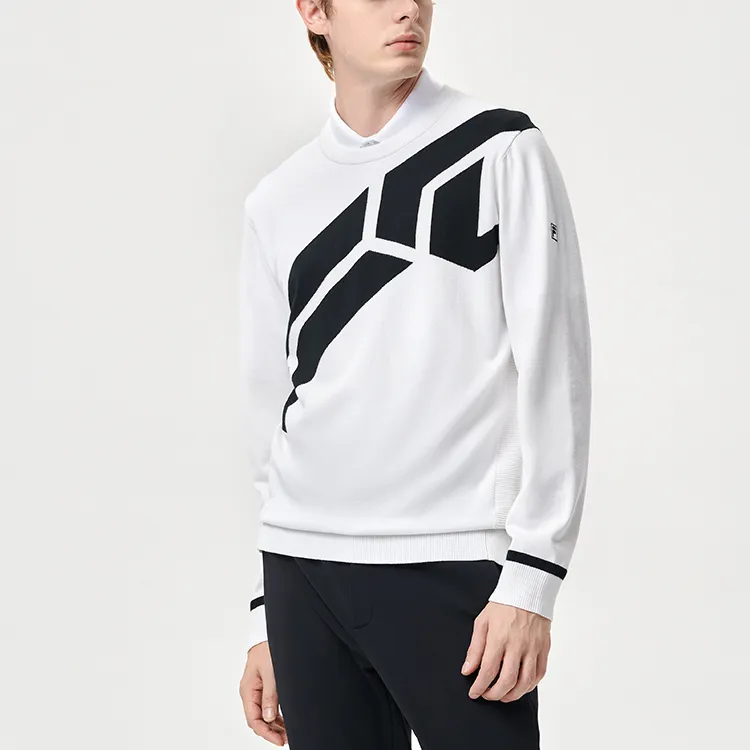 FILA Athletics Sweaters Men Jade White-5