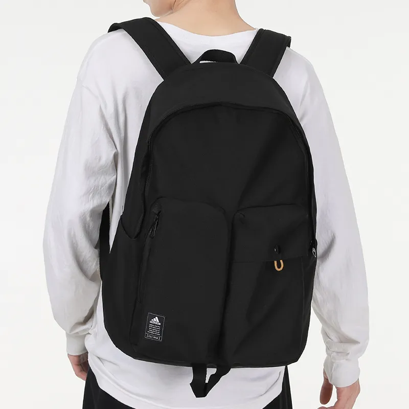Adidas Polyester Backpack Regular Unisex Black-4