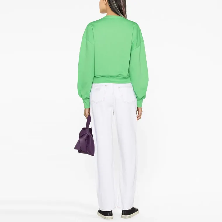 GANNI Butterfly Printed Crewneck Sweatshirt-2
