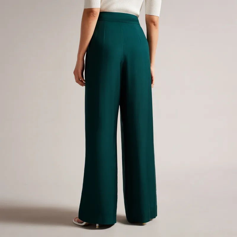 Ted Baker Casual Pants Women's Dark Green-1