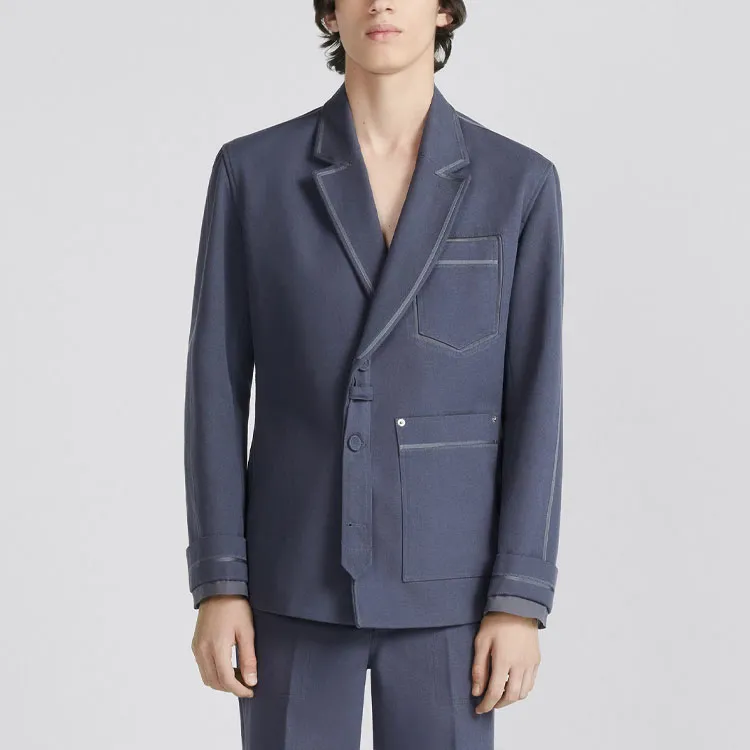 DIOR Long Sleeved Belt Detail Jacket-2