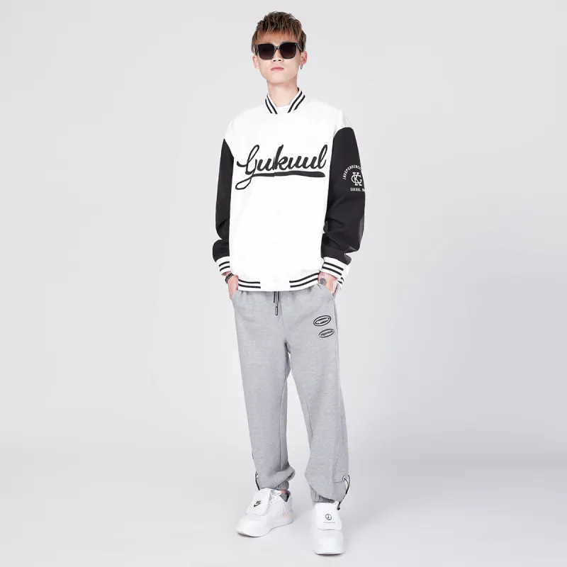 GUKUUL Baseball Jacket Spring, Autumn And Winter Unisex-17