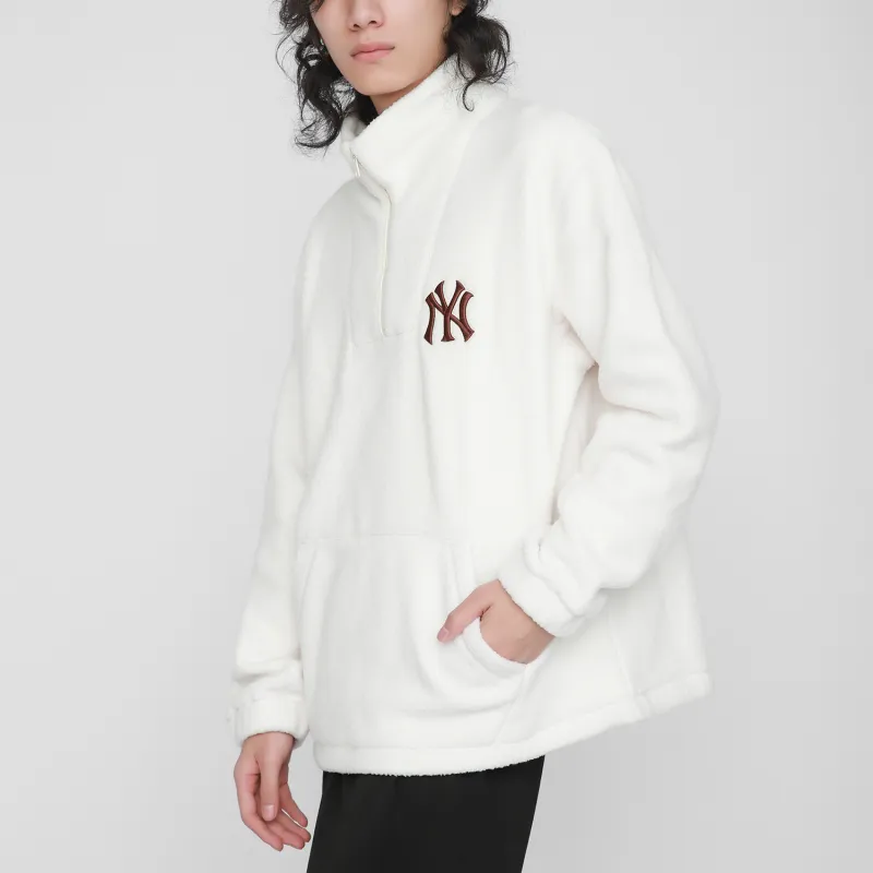 MLB New York Yankees Sweatshirts Unisex Cream-6