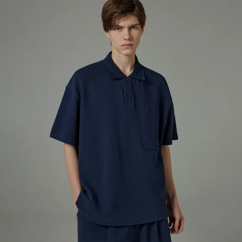 TIKIMOMOKA City Walking Series Polo Shirts Unisex-2