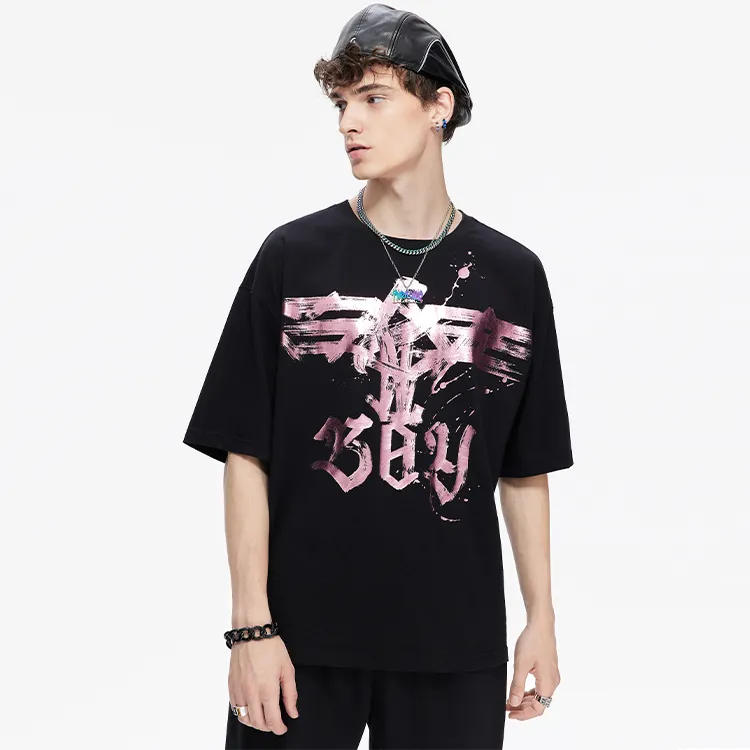 Boy London FW21 Straight Long Sleeved T Shirt Unisex Black-2