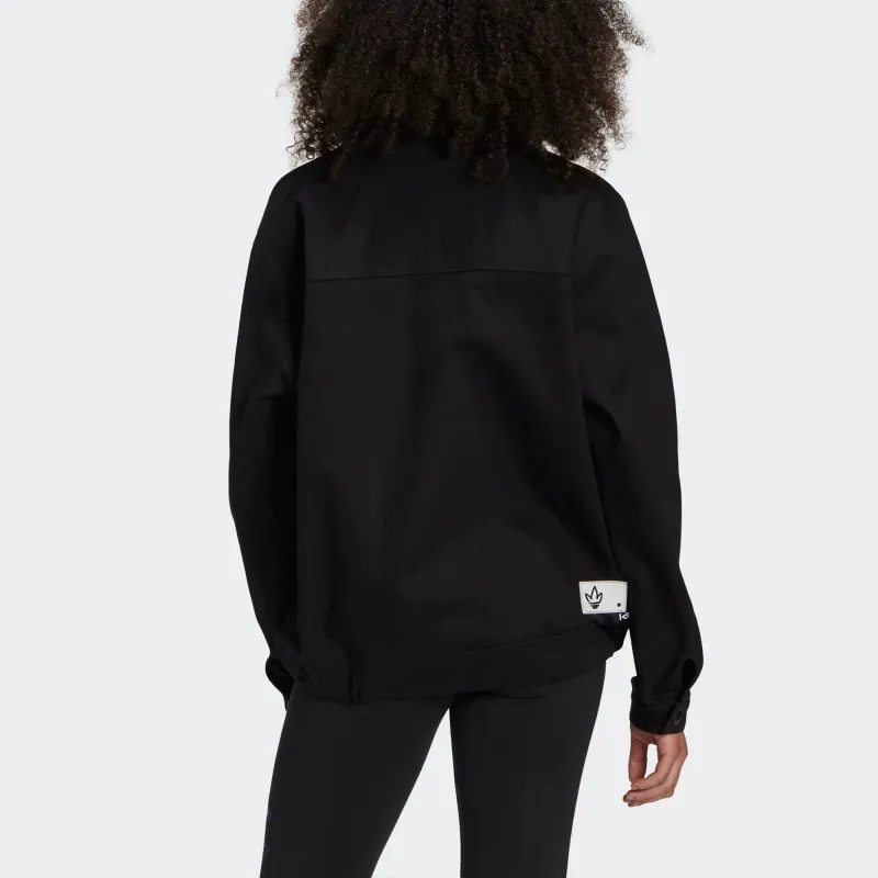 Adidas Originals Denim Jacket Women's Black-2