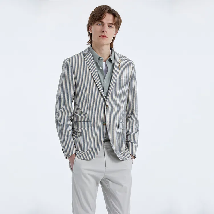 DAVID NAMAN Shirts Men Green-4