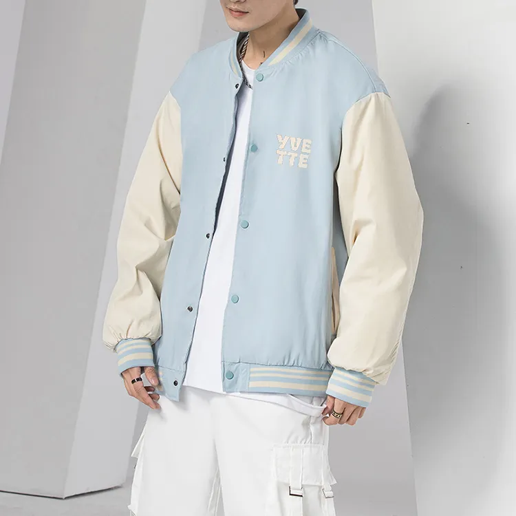 Yvette Thin Baseball Jacket Fall Unisex-17