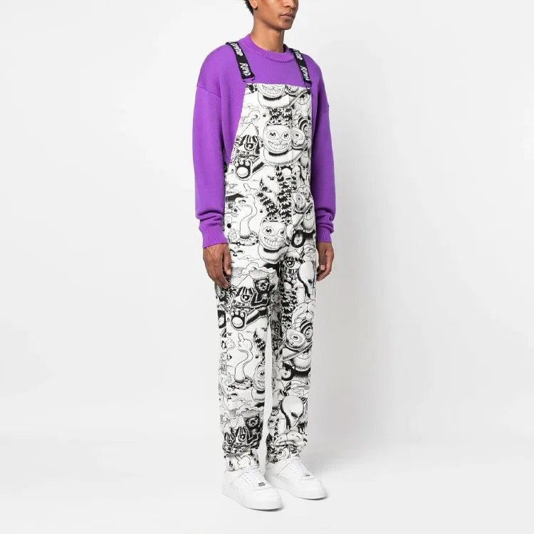 RIPNDIP Jumpsuits Men Black White-3