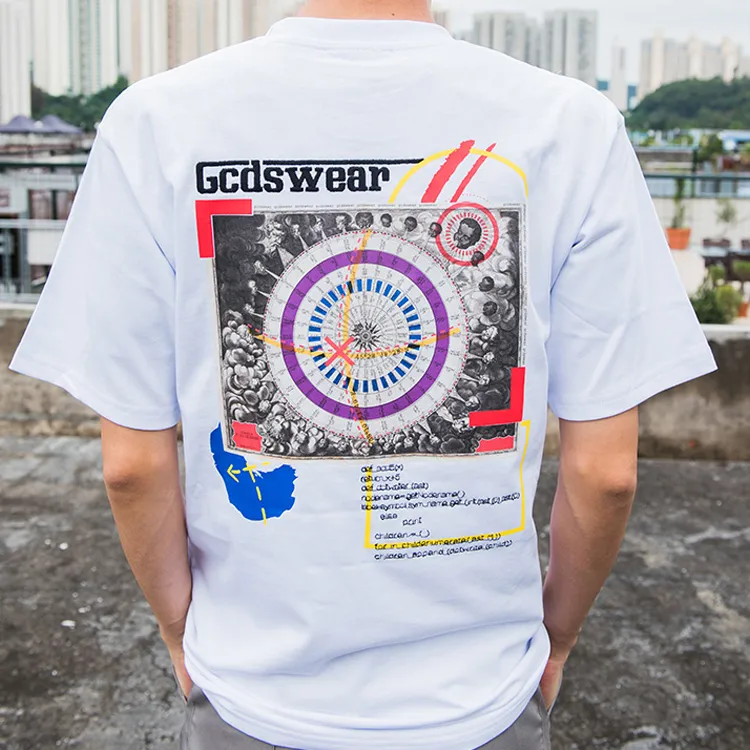 GCDS T Shirts Men White-3