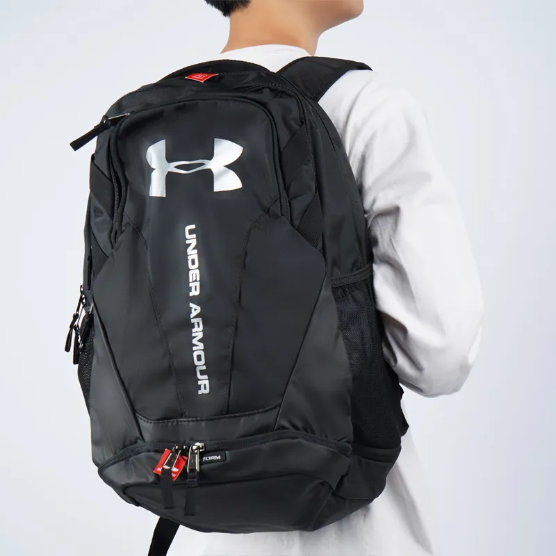 Under Armour Polyester Backpack Regular Men's Black-3