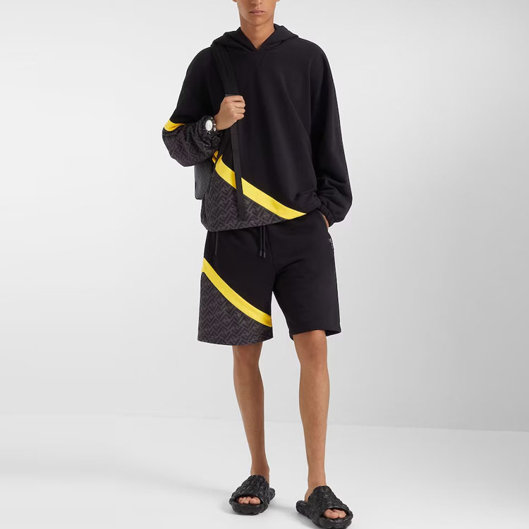 【フェンディ・FENDI】SHORTS FENDI Ff Drawstring Swim Shorts 50 Without Shopping Bag and