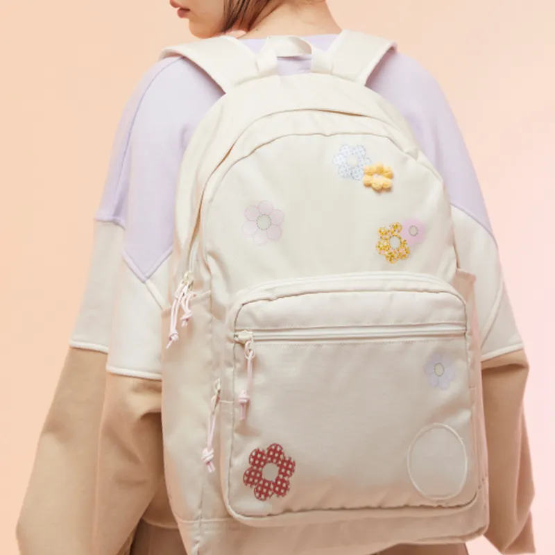 Converse Polyester Backpack Regular Unisex Milk White-3