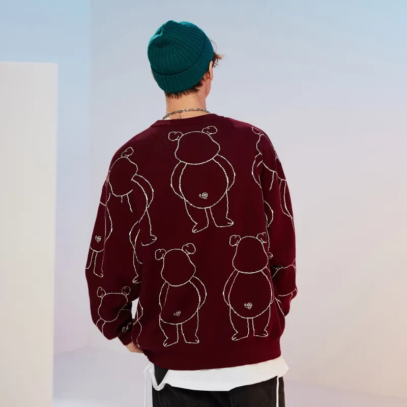 Suamoment Sweaters Unisex-15