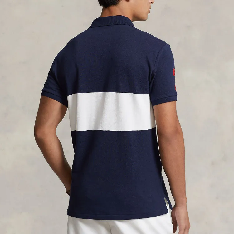 Polo Ralph Lauren SS23 Polo Shirt Men's Marine Blue-4
