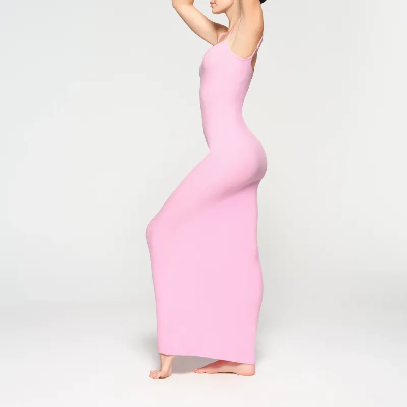Skims Slip Dresses Women's Pink-3