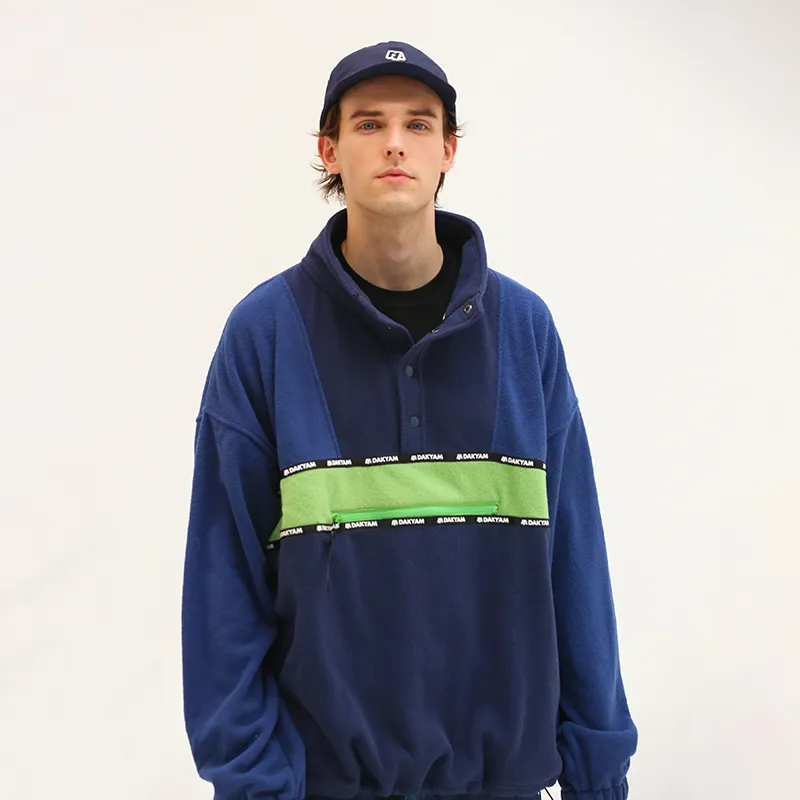 DAKYAM Sweatshirts Unisex Blue-3