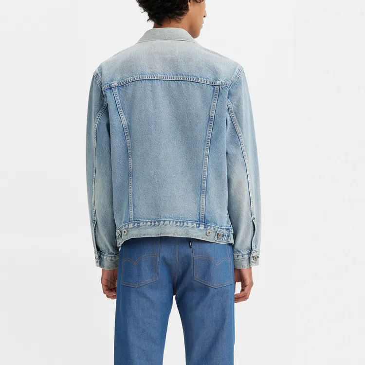 Levis SS23 Midnight Blue Denim Jackets Men Blue-3
