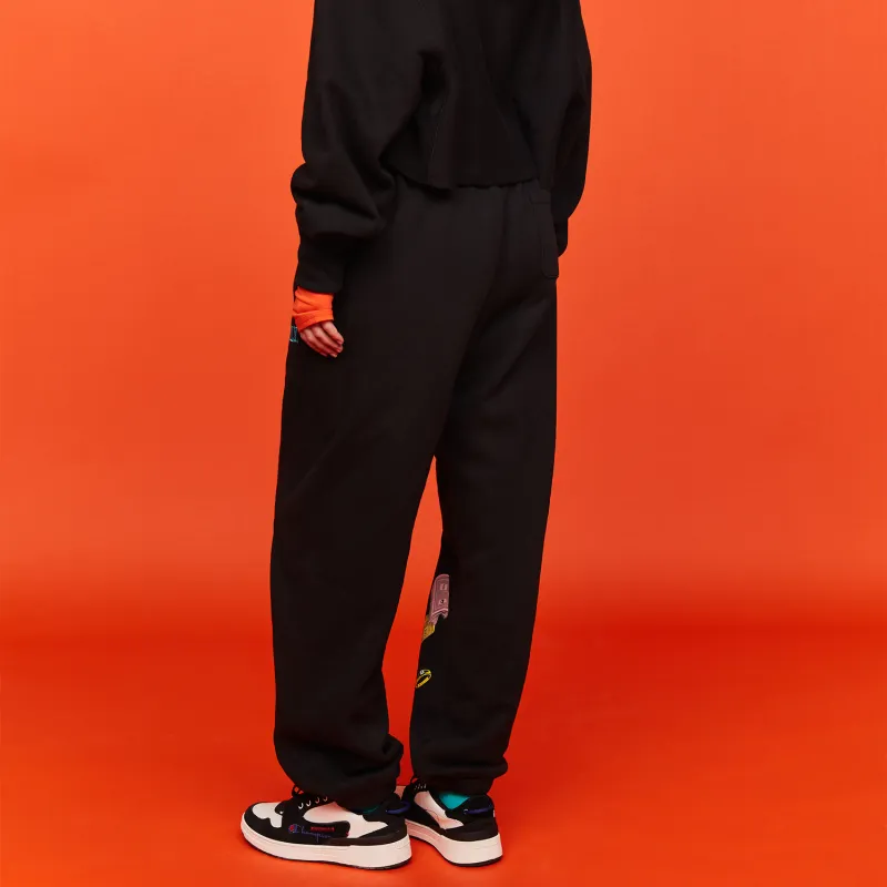 Hasbro X Champion X Hasbro Knitted Sweatpants Women's Black-3