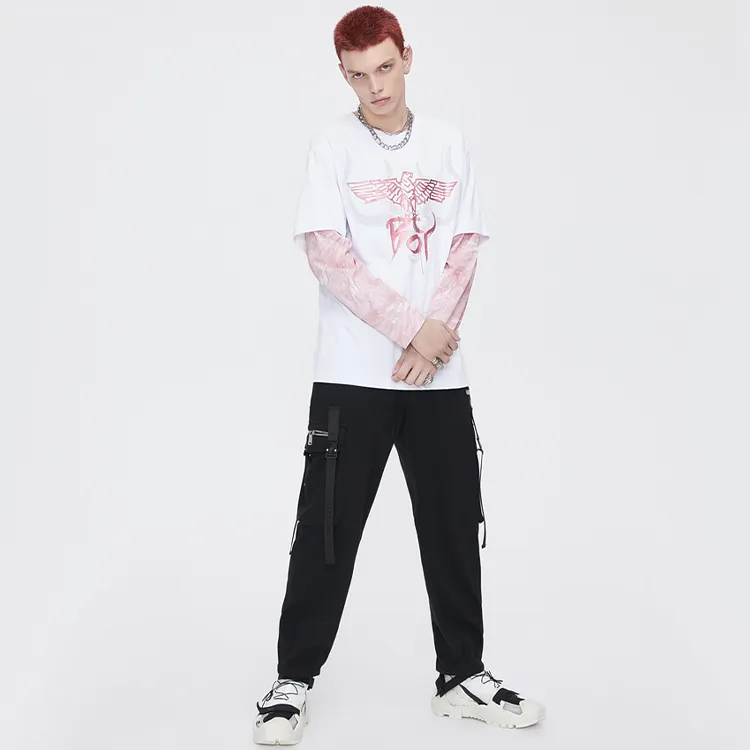Boy London SS21 Heavyweight Long Sleeved T Shirt Unisex White-3