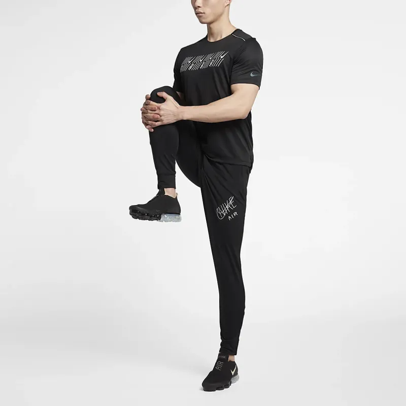 Nike T Shirts Men Black-2