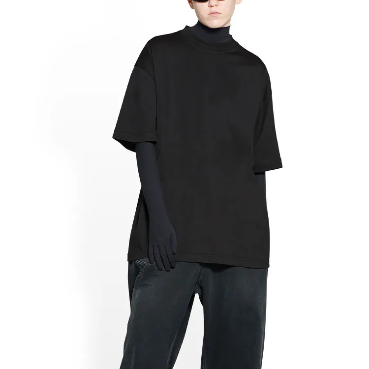 Balenciaga T Shirts Women's Black-3