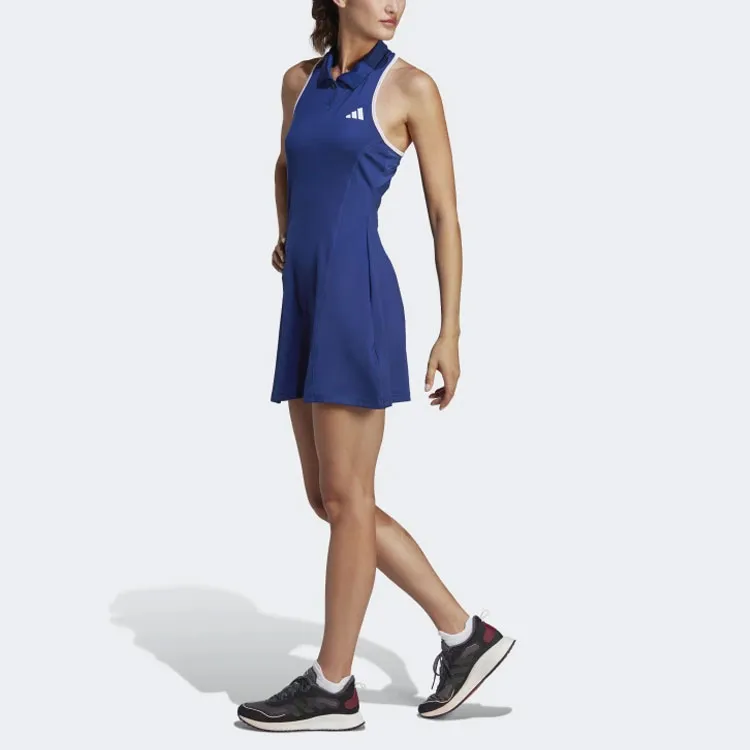 Adidas Sleeveless Dresses Women's Blue-3