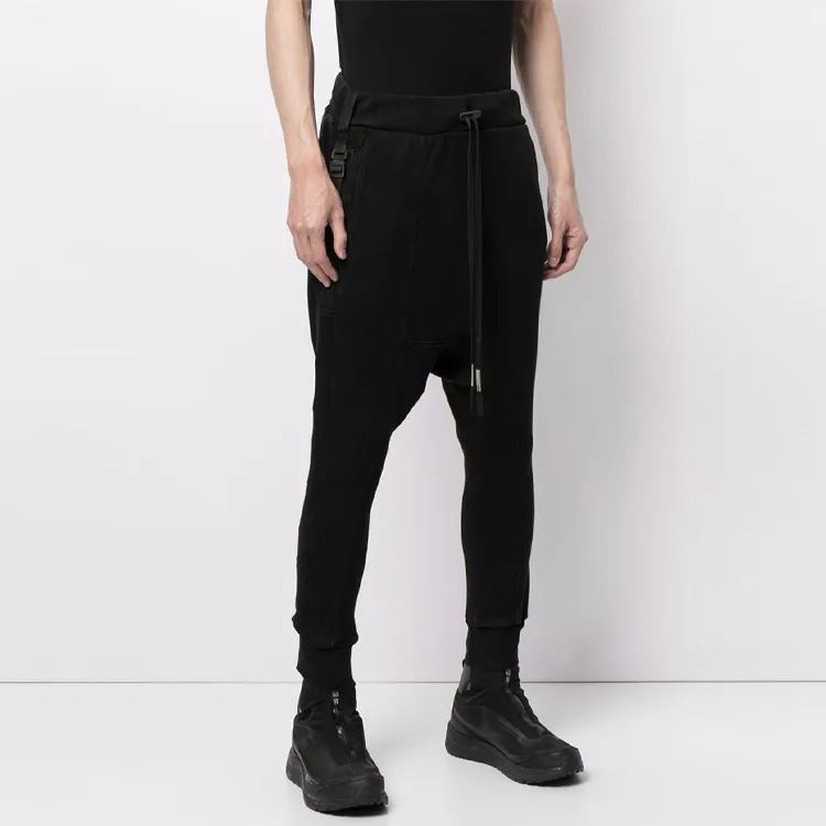 Boris Bidjan Saberi Drop crotch Track Pants-3