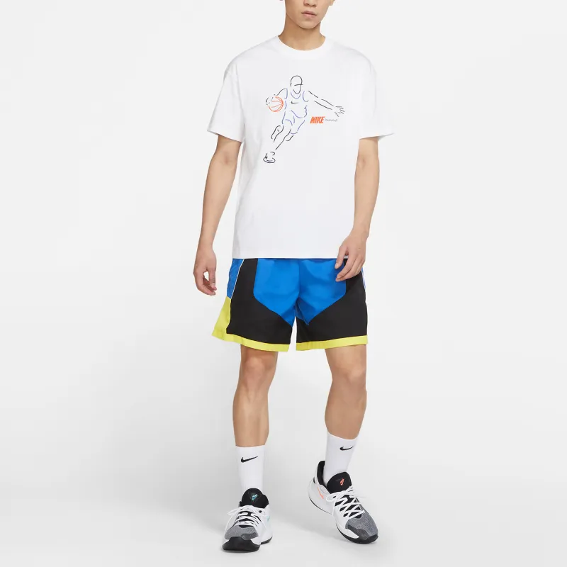 Nike T Shirts Men White-2
