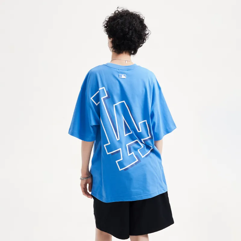 MLB Los Angeles Dodgers T Shirts Unisex Blue-5