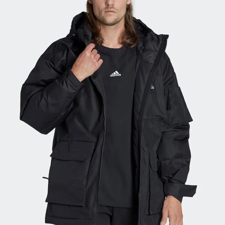 Adidas Down Jackets Men Black-2