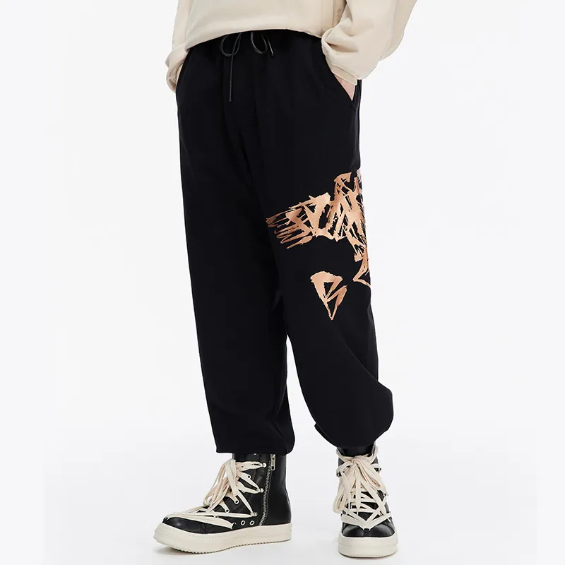 Boy London Casual Pants Unisex Black-5
