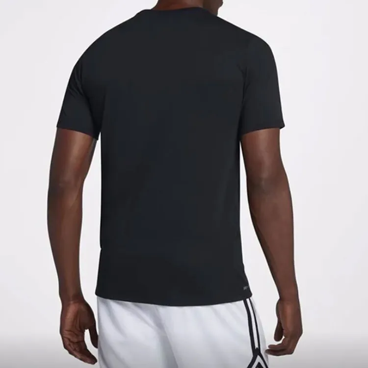 Jordan AIRTIST Series T Shirts Men Black-3
