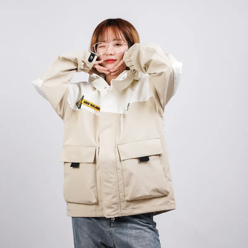 New Balance JHI Jackets Unisex Ecru-5