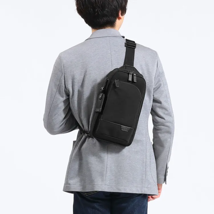 TUMI Fabric Crossbody Bag, Shoulder Bag, Sling Bag Men's Black-5
