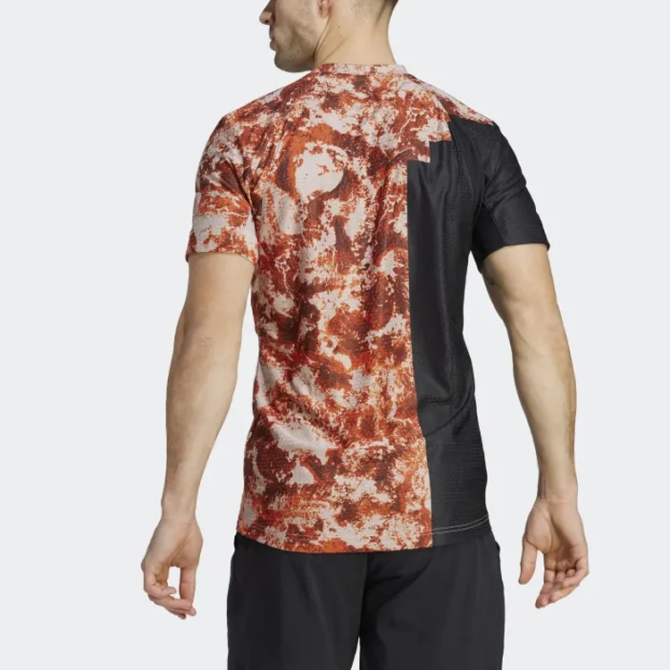 Adidas SS23 French Open Series T-Shirts Men Black-1
