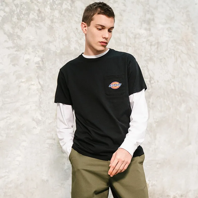 Dickies T Shirts Men Black-1