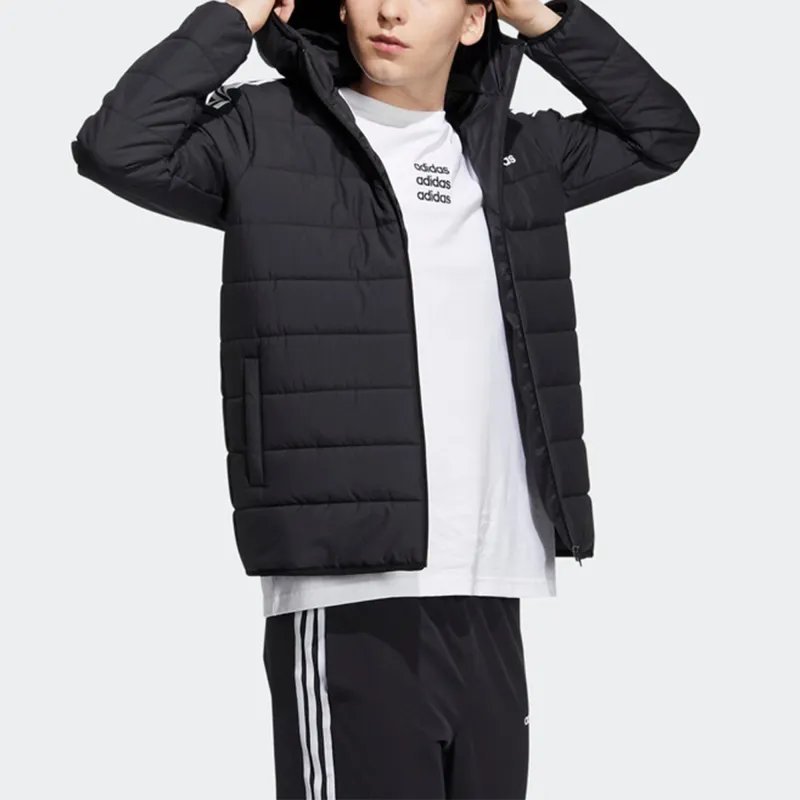 Adidas Neo Puffer Jacket Winter Men's Black-3