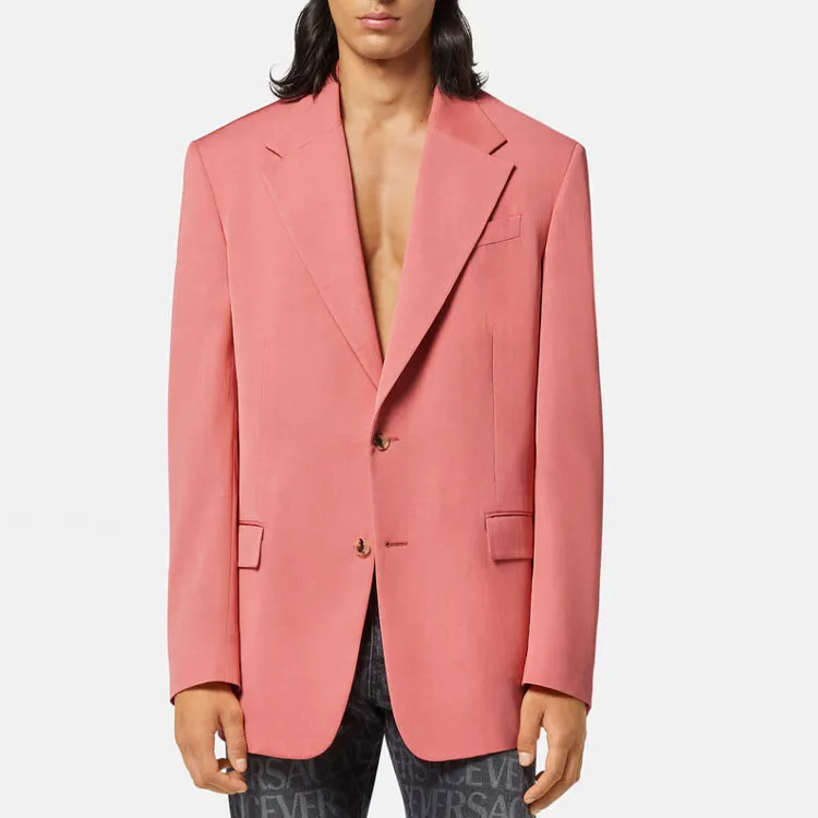 VERSACE Business Suit Coat Men's Pink-2