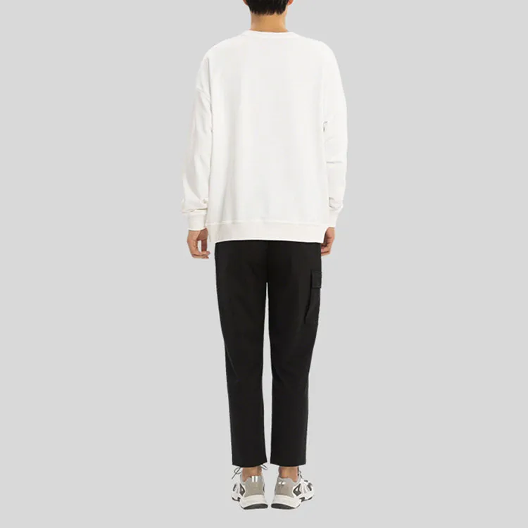 EMPORIO ARMANI Sweatshirts Men White-4