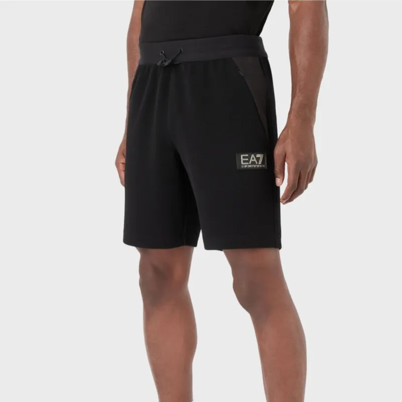 EMPORIO ARMANI EA7 Casual Shorts Men Black-3