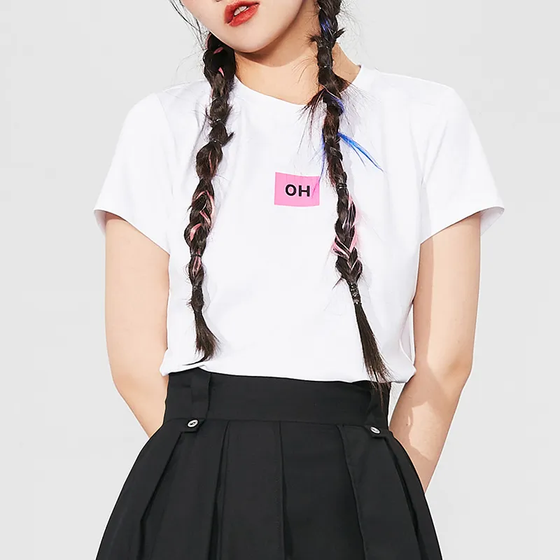 MITUAN T Shirts Women's White-2