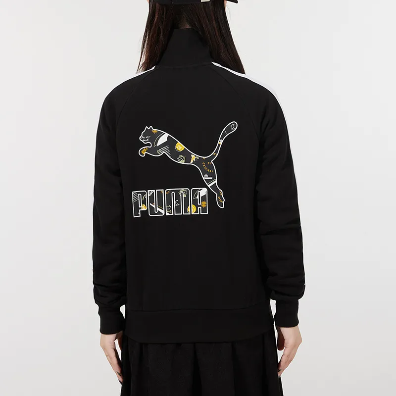 PUMA Summer Graphic Jackets Women's Black-3