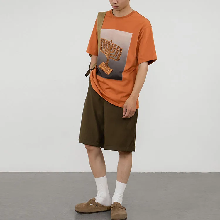 Crying Center T-Shirts Unisex Orange-1