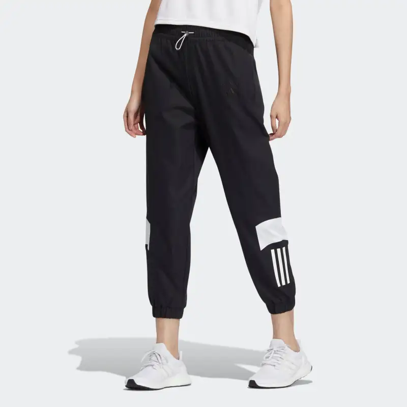 Adidas Knitted Sweatpants Women's Black-1