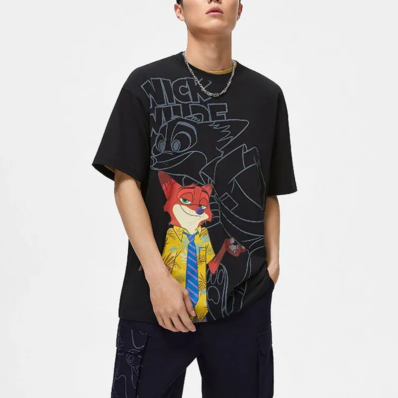 LiNing Disney T Shirt Men's Black-2