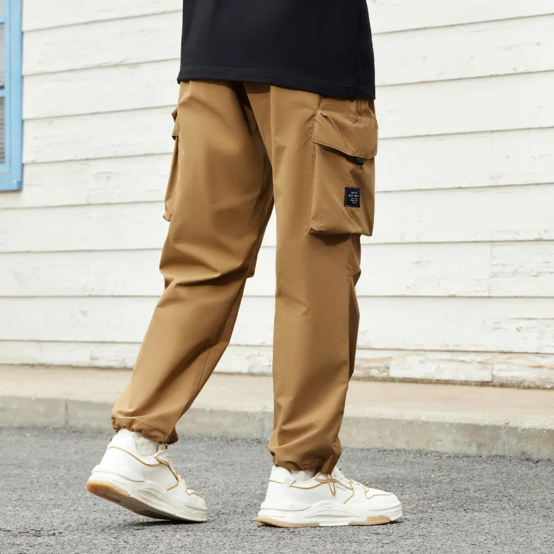 Erke Casual Pants Men's Chestnut Brown-5